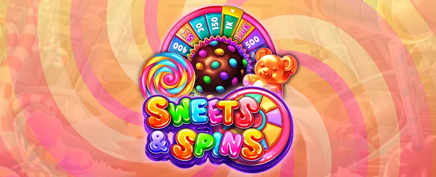 Bright, bold, and buzzing with candy-colored fun. Sweets & Spins brings Bonus Wheels, sweet wins, and the kind of joy you don’t need a sweet tooth to love.