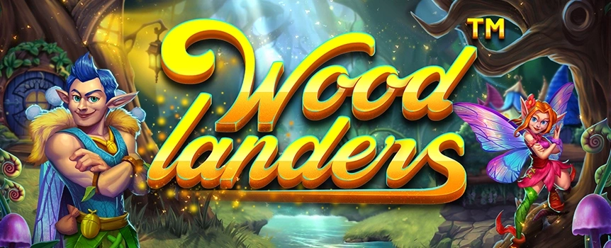 Step into the enchanted forest with Woodlanders. Join the mischievous fairies and spin your way to huge prizes. Play this online slot at Cafe Casino today!