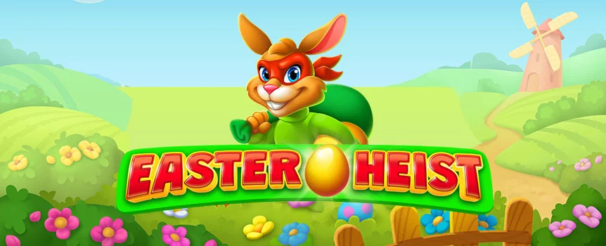What better way to celebrate Easter than by thwarting the evil bunny from stealing the golden eggs in Easter Heist, with up to 5,000x rewards on offer!