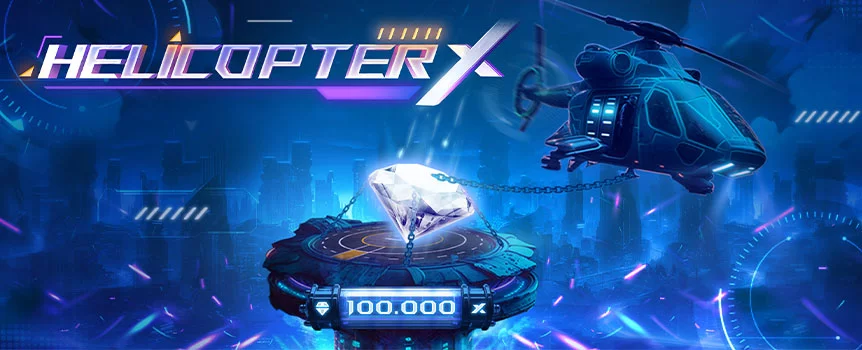 Test your mettle in the exhilarating crash game Helicopter X on Café Casino. It has incredible special features like a Growing Multiplier, Bonus Multiplier, and adjustable bet settings.