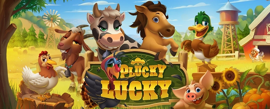 Head over to Cafe Casino today and play Plucky Lucky, the online slot with an exceptional free spins bonus, huge multipliers, and a gigantic top prize.