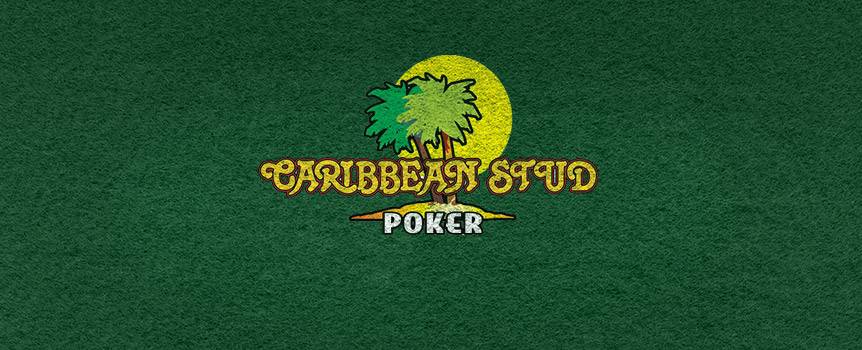 When you're craving some quick and fun poker action without the hassle of hosting a tournament, pull out Caribbean Stud Poker for a few rounds of head-to-head with the dealer. Double your ante if you think you've got the better five-card hand, and enjoy some bonus features while you're at it. This game shares a progressive jackpot with Caribbean Hold'em and Caribbean Draw Poker, so it accumulates fast. Get in on the jackpot bet, and pocket either portions of it or the entire thing when you land an incredible hand.