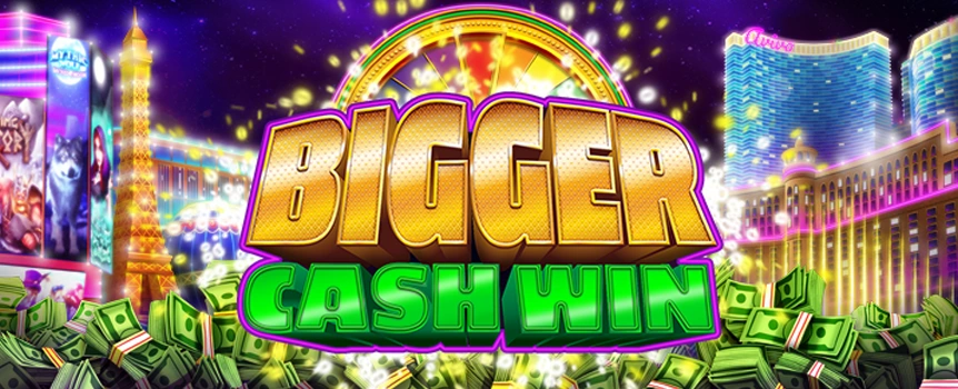 Take a spin on Bigger Cash Win today for Free Spins and Huge Multipliers up to an Enormous 5,000x