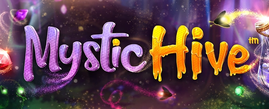 Café Casino invites you to the enchanting world of Mystic Hive, where fireflies lead the way to Spreading Wilds, Free Spins, and hexagonal grid wins