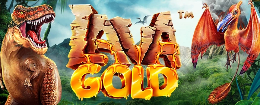 For the chance to Win yourself Red Hot Cash Prizes over 158x your stake - Spin the Reels of Lava Gold today!