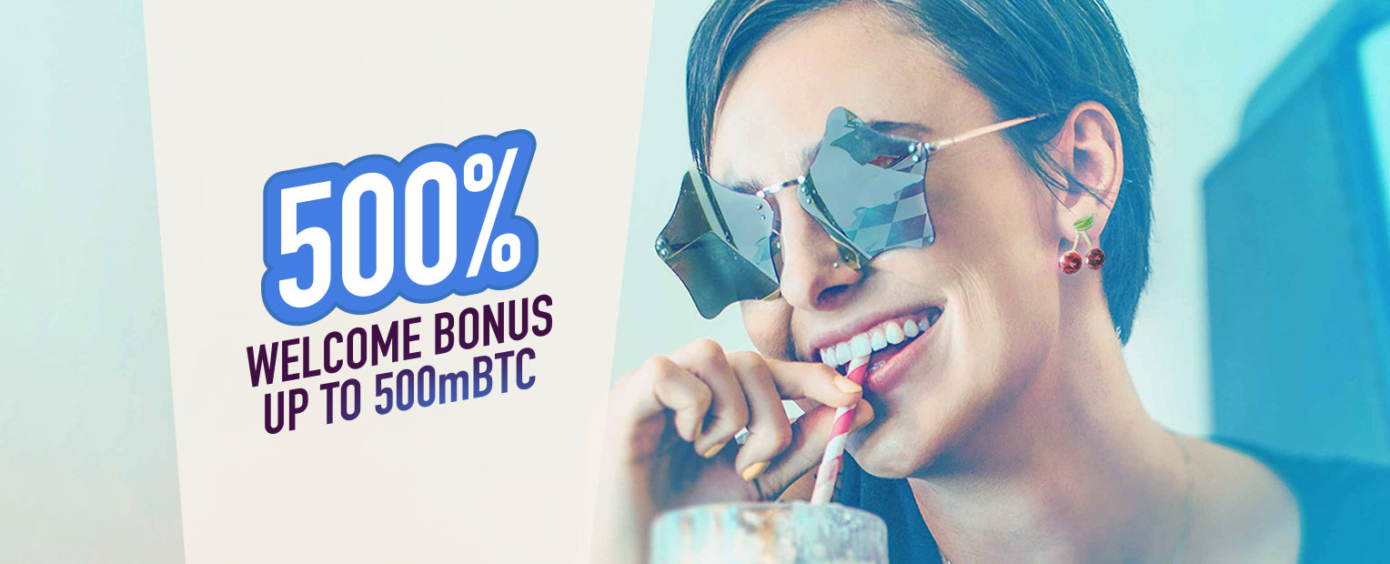 500% Welcome Bonus