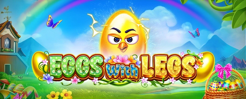 Eggs with Legs is an enjoyable and entertaining online slot you can play here at Cafe Casino. It’s an Easter-themed game with plenty of treats in store.