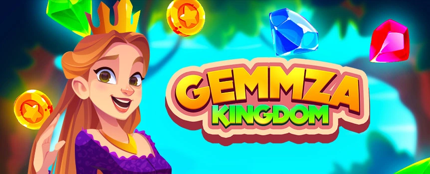 Win yourself extraordinarily Large Cash Prizes up to 15,000x your stake when you spin the Reels of Gemmza Kingdom! Play now.  