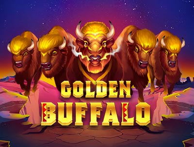 play Golden buffalo slot game at Cafe Casino