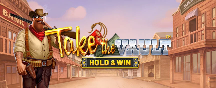 Want to immerse yourself in an action-packed challenge to take riches with a bandit? Then try Take the Vault at Cafe Casino.
