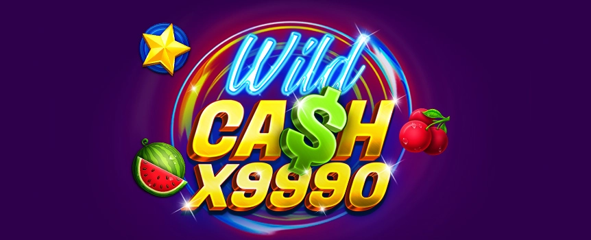 Are you looking for an online slot with a huge top prize? And do you also want to play a simple game, without the complex features found at some other slots? If so, you should spin the reels of Wild Cash X9990!