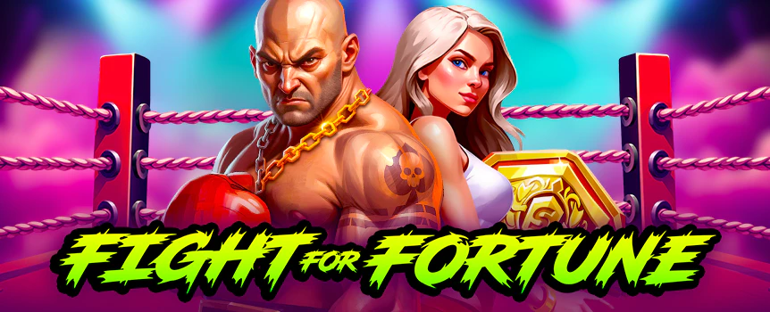 Step into the ring with Fight for Fortune. Grow Golden Cell Multipliers, see every 10th round turn cells Wild, and swing for up to 3,165x.