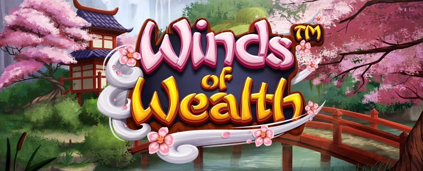 Looking for a taste of Japan and exciting gameplay? Try your luck on the Winds of Wealth online slot at Cafe Casino. Time to spin the reels and cash in!