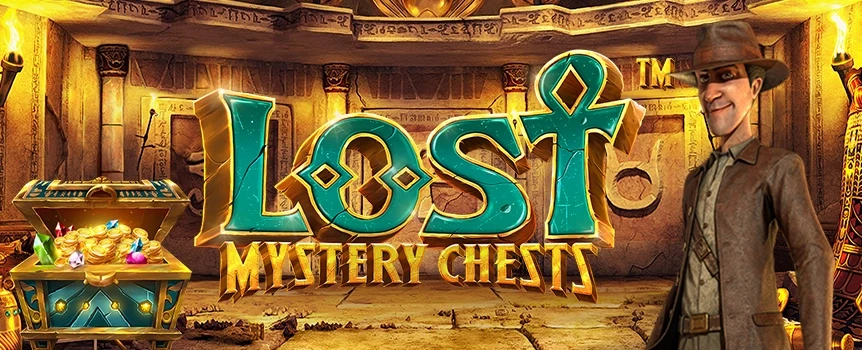 Lost: Mystery Chests is a great new take on an Egyptian theme, and you can win up to 2,520x your bet when you spin the reels! Play it today at Cafe Casino!