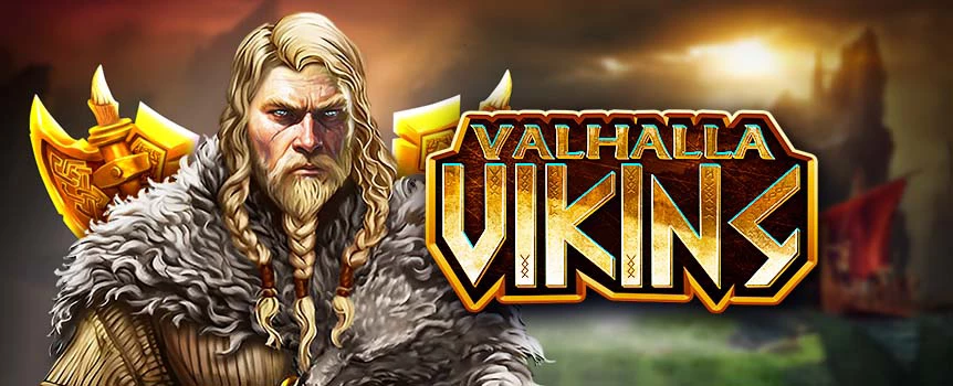 Payouts up to 2,000x your stake, Giant Symbols, Free Spins, 100x Multipliers - Plus Mini, Major, and Mega Jackpots! Play Valhalla Viking today.