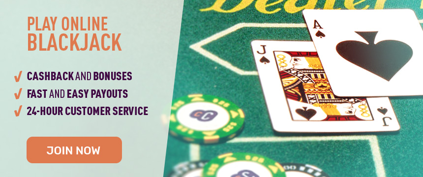 Play Online Blackjack for Real Money at Cafe Casino