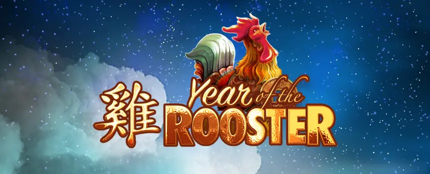 If you’re looking for a party where the fun never stops then look no further than the Year of the Rooster as this 3 Row, 5 Reel slot is non-stop entertainment and offers an almighty 243 ways to win! 