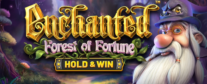 Spin the reels of Enchanted: Forest of Fortune, the beautiful online slot at Cafe Casino where you could win a giant jackpot worth thousands of dollars.