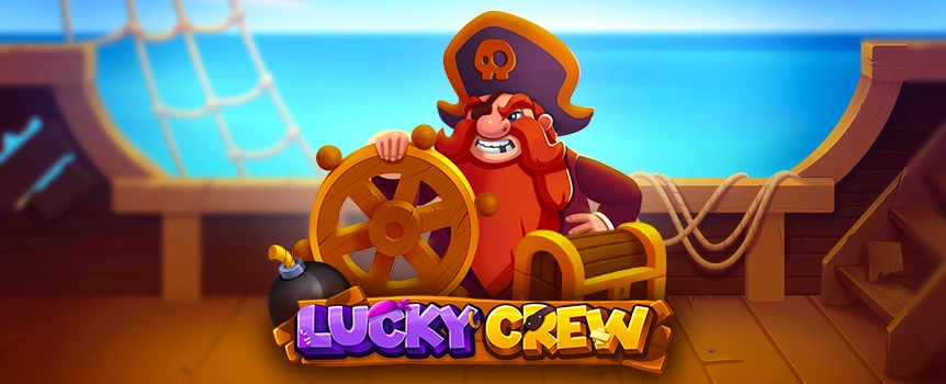 Get ready to sail the ocean on a search for gold and riches, with the luckiest crew of pirates the world has ever known!
