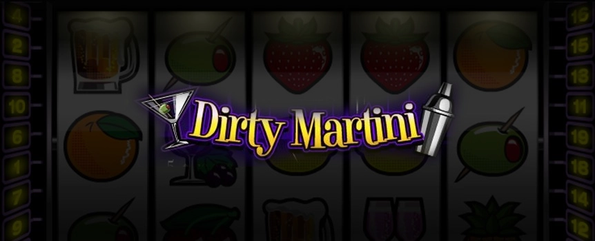 Sit back and enjoy a classic slot experience with Our Casino's Dirty Martini. The game screen mimics the look and feel of a physical slot machine you'd find in Vegas. The auto play and spin buttons look like 3D push-buttons, and the sound of the reels spinning is exactly what you'd hear playing slots in any brick and mortar casino. Line up delicious fruit and dazzling drinks for a chance to take home a Vegas-sized payout. If you hear the familiar sound of a martini shaker, you may start salivating because five of the substitute icons pay out 10,000 coins.