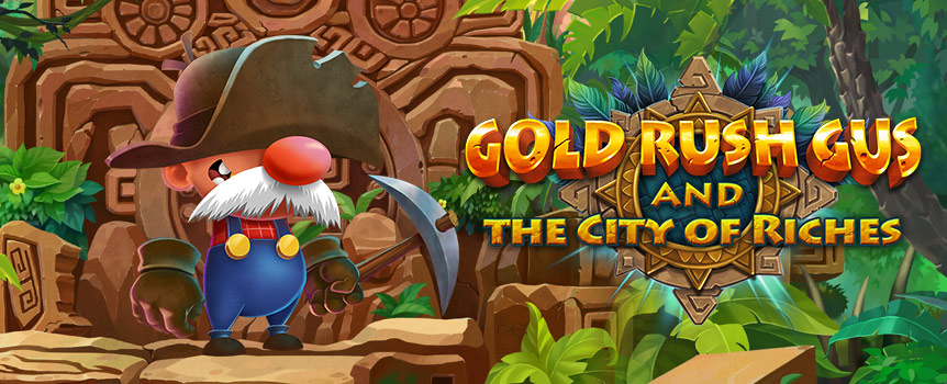 Gold Rush Gus is known to be one of the most successful miners on earth, and now that he has discovered the City of Riches deep within the Jungle, his hauls are even more impressive! 