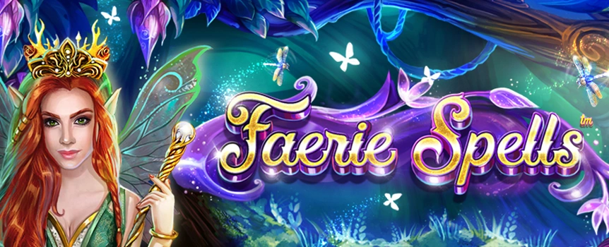 Faerie Spells at Cafe Casino lets you join the Faerie Queen in a quest for progressive jackpots, free spins, bonus games and more, so check it out today!