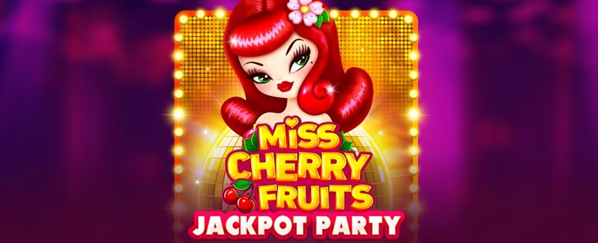 Join in on the betting excitement at Miss Cherry Fruits Jackpot Party! With its fun theme and colorful fruit symbols, this party will have you moving to the beat as you spin the reels for a chance to win big! 