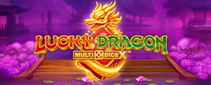 Spin reels, roll dice, and ride magic dragons all the way to payouts topping 7,776x your bet when you play Lucky Dragon MultiDice X.