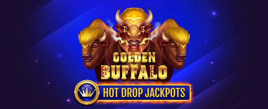 The buffalo is a legendary animal in the old western plains; the Golden Buffalo is a legendary slot machine ready to reward you with majestic riches!

