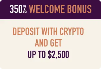 350% Welcome Bonus 