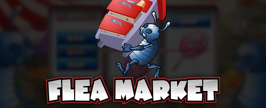 When you’re feeling thrifty, or are in the mood to get some fresh air and browse, then there’s nothing better than a good ol’ fashioned Flea Market. Now, imagine going to one as a flea. 