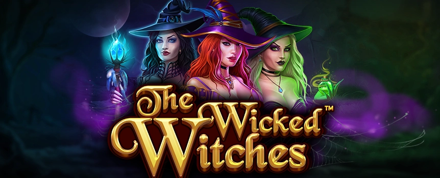Spin the reels of The Wicked Witches, the fantastic online slot at Cafe Casino with free spins, expanding wilds, and a giant top prize worth 630x your bet! With its haunted theme, expanding and multiplying wilds in base and bonus games, and flexible betting options (you can bet from between 27 cents and $54 per spin), The Wicked Witches offers a hauntingly exciting experience for all players. Just watch out for the witches' tricks and may luck be on your side! This game features 5 reels, 3 rows, and 27 paylines, so it’s a pretty unusual format.

While the game boasts some fantastic graphics and animations, the real allure lies in the two bonuses: expanding wilds and the free spins bonus round. During the bonus, wilds have multipliers of up to 7x attached to them - and you can win up to 630x your stake on a single spin! Does that sound good to you? Then join Cafe Casino and begin playing right away!