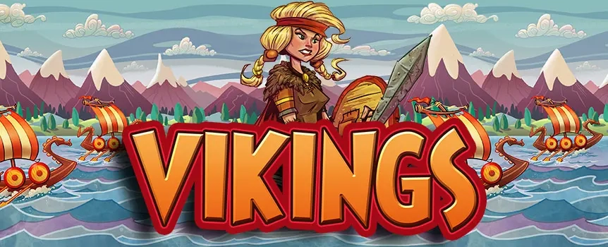 What’s more exciting than the combination of marauding Vikings and online slots? That’s exactly what you’ll find when you play the Vikings online slot, the fantastic game at Cafe Casino offering loads of action and the chance to win some huge prizes 