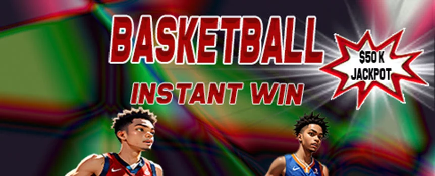 Play Basketball Instant Win today for your chance to Score yourself Gigantic Cash Payouts up to 50,000x your stake!