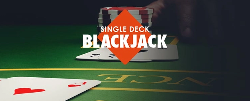 Get back to basics with this popular single-deck version of the incredibly popular casino table game, blackjack. With buttons that appear on an as-needed basis, this blackjack is as minimalist as it gets. That’s good news for serious blackjack players who want to focus their attention on the game – not distracting buttons. Elevate your game with this slick streamlined blackjack that’s played the way it was meant to be played: with one deck. Simply throw down a bet between $1 and $300, hit “Deal,” and let the action begin.