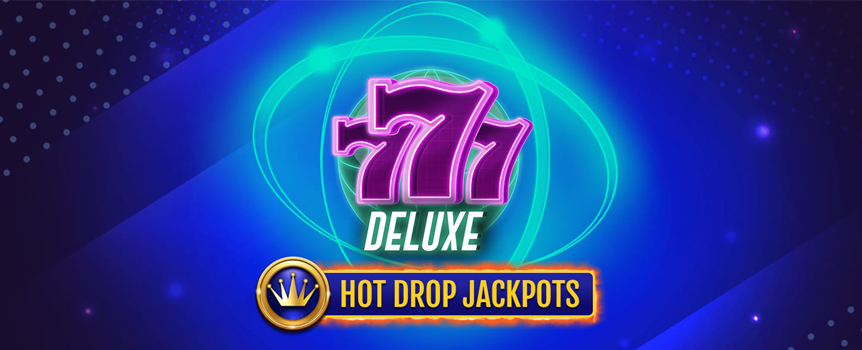 777 Deluxe is a classic 3 Row, 5 Reel slot with a Progressive Jackpot, plus 3 additional Hot Drop Jackpots