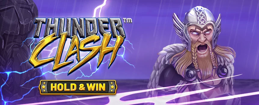 Join the mythical adventure with Thunder Clash (Hold & Win) on Café Casino, where ancient Nordic gods bestow epic features and massive wins.