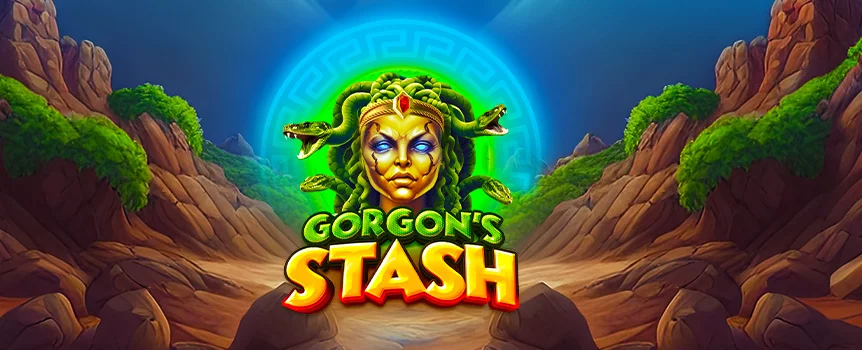 Tap into your inner Achilles in Gorgon’s Stash. 15 Free Spins, pay anywhere symbols, and a 5,000x max win are waiting!
