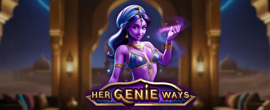Let the magic loose in Her Genie Ways, a 243-line slot full of Free Spins, expanding Wilds, and a 3x Multiplier that makes every wish feel possible.