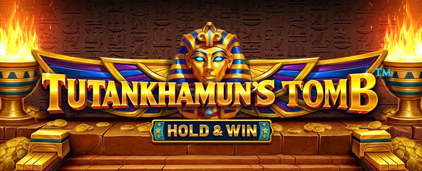 Join the world's leading archaeologists and explore Tutankhamun's Tomb. Uncover a Pick Bonus, Hold and Win Feature, Mystery symbols, and Nudging Wilds.