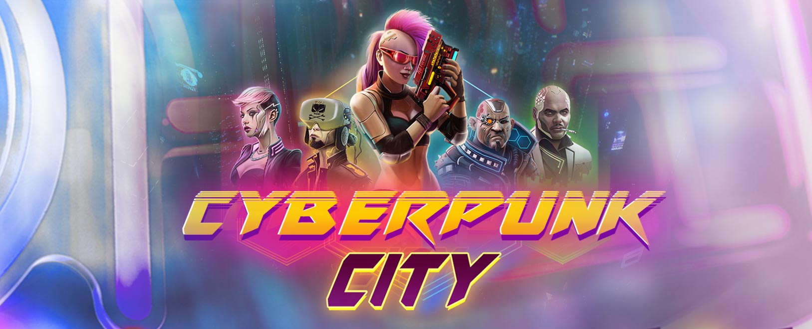 Play Cyberpunk City slot game at Cafe Casino
