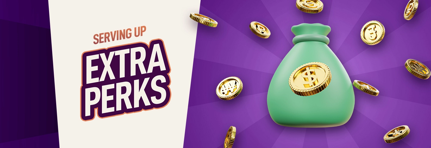 Serving up extra perks - crypto-only deposits