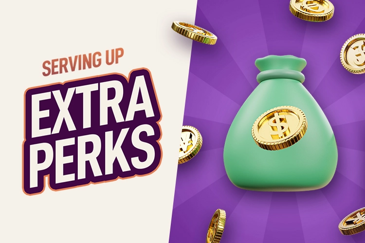 Serving up extra perks - crypto-only deposits mobile